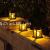 Outdoor Garden Landscape Lamp Solar Retro GD Storm Lantern Starry Christmas Star Light Candle Light Hanging Light