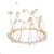 Plastic Pearl Crown Decoration Baking Simple Elegant Bridal Queen Headdress