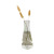 Simple Glass Vase Stall Creative Conical Hydroponic Plant Raindrops Small Vase Vase Ornaments Flower Container