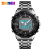 Skmei Skmei Fashion Solar Multi-Functional Steel Belt Men's Watch Business Electronic Double Inserts Men's Watch reloj