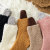 SocksCoral Fleece Socks Autumn and Winter Lint-Free Women's Thickened Middle Sleeping Socks Women's Warm and Cute Women's Socks Wholesale