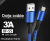 3A Woven round Fast Charging Cable Data Cable