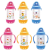 Children's Kettle Straw Kettle Plastic Water Bottle Water Cup Cartoon Drinking Cup No-Spill Cup Leak-Proof Cup