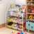 Children's Bookcase Baby Picture Book Storage Rack Floor Toy Cabinet Schoolbag Organizing Cabinet Home Kindergarten Bookshelf