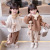 Winter Clothes for Boys and Girls Furry Sweater Winter Children's Clothing Children Young and Little Girls Bear plus Velvet Thickened Furry Sweater Suit