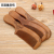 Factory Direct Sales Natural Log Old Mahogany Comb Double-Sided Carving Handle Comb