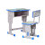 Factory Direct Sales School Desk and Chair Set School Primary and Secondary School Students Height Adjustable Desk Training Class Tutorial Class Desk Customization