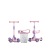 Scooter Children's Bicycle Three-in-One Riding Baby Girl Sliding Boy Single-Legged Stroller