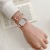 INS Vintage Steel Strap Small Square Watch Simple Quartz Watch Creative Korean Version Compact Watch