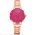 New Korean Style Women's Steel Belt Quartz Watch Carved Fashion Simple Watch Wish Popular