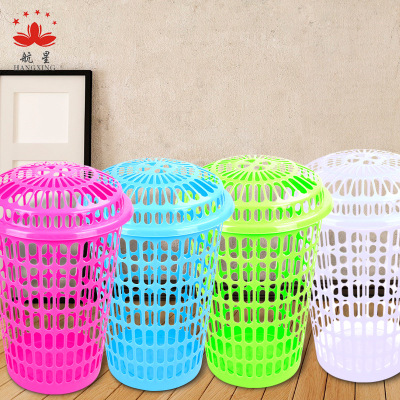 Round Basket Plastic Laundry Basket Laundry Baskets Storage Basket Laundry Basket Storage Basket Factory Direct Sales