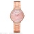 Cross-Border Women's Steel Band Digital Diamond Set Watch Versatile Student Korean Style Watch