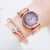 Popular Starry Sky Diamond Women's Steel Belt Simple Women's Watch Creative Student Korean Style Watch