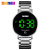 New Simple Fashion Led Touch Screen Men's Watch Skmei Skmei Waterproof Stainless Steel with Electronic Watch reloj