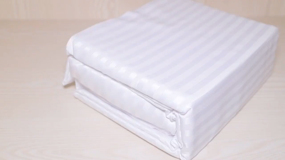 4 pcs customized  3 cm satin stripe wholesale beds