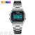 Skmei Multi-Functional Exquisite Watch Female Hot Sale in Europe and America Waterproof Leisure Electronic Watch Reloj