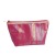 Fashion Simple Women's Colorful Striped Waterproof Cosmetic Bag Outdoor Travel Organizing Zipper Buggy Bag Wash Bag