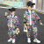 Boys' Trendy Jacket Suit 2021 Autumn New Children's Wear Sports Fashionable Children Spring and Autumn Two-Piece Suit
