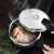 Stainless Steel Pressure Cooker U-Shaped Household Mini Gas Stove Induction Cooker Suitable for Commercial Pressure Cooker