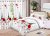 Curtain Fitted Sheet and Bed Sheet Four-Piece Bedding Set Fashion New Kit Love