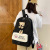 2021 New High School Student Junior High School Student College Schoolbag Female Korean Harajuku Korean Style Backpack Backpack