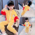 Girls' Baby Autumn Sports Suit 2021 New Korean Style Children Fashion Children Spring and Autumn Internet Hot Two-Piece Suit