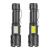 New Xhp160 + Cob Red White Light Power Torch Type-C Rechargeable Zoom Xhp99 Warm Light Flashlight