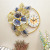 Yihong clock wall clock craft clock craft wall clock Art clock iron clock Peacock clock home decoration arts and crafts