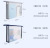 Kinary Extra Large Stereo Thickened Mesh Zipper Bag A4 Frosted Transparent Widened File Bag Student Fb8726