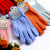 New Autumn and Winter Gloves Full Finger Gloves Double Jacquard Striped Adult for Kids Warm Gloves Wholesale