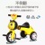 Children's Tricycle Bicycle Foldable Music Light 3-5 Years Old Bicycle Stroller Children Toy Car Wholesale