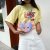 Plush Cartoon Bag 2021 New Cartoon Cute Sister Rabbit Plush Girl's Shoulder Messenger Bag