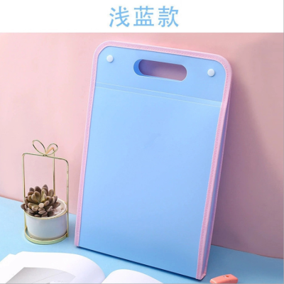 File Bag Folder Information Bag File Holder Portable Storage Bag File Bag Stationery Case Office Stationery