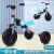 Perambulator Bicycle Balance Car Luge Scooter Pedal-Free Scooter Tricycle Walker Toy