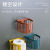 Round Tissue Holder Punch-Free Tissue Paper Roll Paper Storage Rack Hollow Draining Cosmetics Clutter Organizing Shelves
