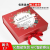 Foreign Trade One-Piece Red Christmas Folding Box Gift Box Ins Style Flip Book Folding Gift Box