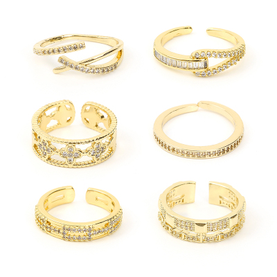 Starry Ring Female Special-Interest Design Couple Couple Rings Full Diamond Titanium Steel Ring Female Ins Trendy Cold Forefinger Ring