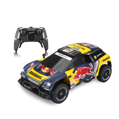 Red Bull Peugeot 3008 Official Licensed Remote Control Truck All Terrains Electric Toy Off Road Rc Car For Kids