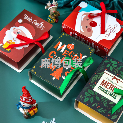 New Christmas Candy Box Gift Box Gift Packing Box Paper Box Creative Magic Book Series Christmas Candy Box Customization