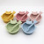 Children's Feeding Tableware Edible Silicon Baby Eat Training Complementary Food Silicone Bowl Set