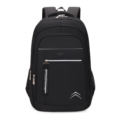 Foreign Trade 2021 New Junior High School High School Student Schoolbag College Students' Backpack Men's Oxford Cloth Casual Fashion Travel Bag