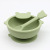 Children's Feeding Tableware Edible Silicon Baby Eat Training Complementary Food Silicone Bowl Set