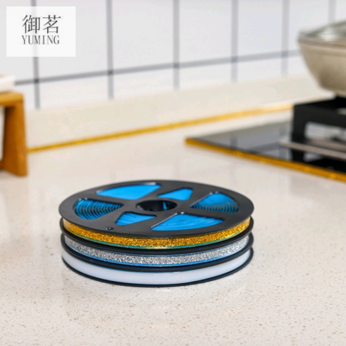 beautiful edge gap stickers waterproof and mildew-proof beautiful seam tape beautiful line household paste strip kitchen floor tile seam stickers