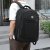 Foreign Trade Wholesale 2021 New Fashion Men's Backpack Simple Solid Color Backpack Casual Travel Backpack Delivery