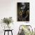 African architecture landscape oil painting mural decorative painting photo frame cloth painting decorative calligraphy painting hanging painting sofa bedside