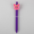Student Creativity Ballpoint Pen Press Propelling Pencil Silicone Ballpoint Pen Pens for Writing Letters Jump Pen