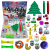 Xmas Pendant Fidget Custom Sensory Toy Blind Box Advent Calendar 24 Pack Christmas Fidget Toy Advent Calendar Box