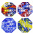 Custom Squeeze Pressure Relief Toy Camouflage Bubble Decompression Toys Silicone Colorful Fidget Sensory Toy