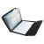 Kinary F7000 A4 Business Conference Clip Manager Affairs Clip Leather Writing Board Pad Briefcase