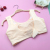 Cotton Back Breasted One-Piece One-Piece Sponge Adolescent Female Student Vest Development Period Girl Wireless Bra